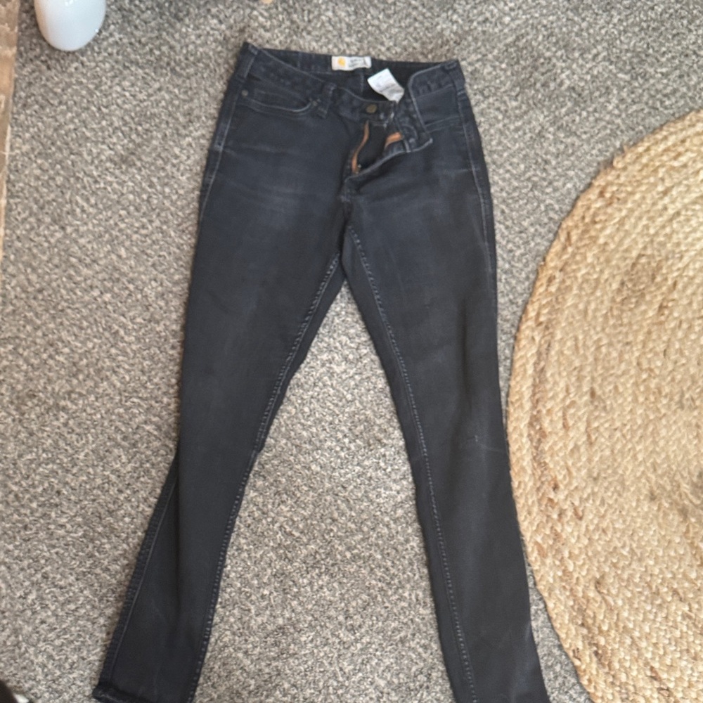 Carhartt Women's Dark Gray Skinny Jeans